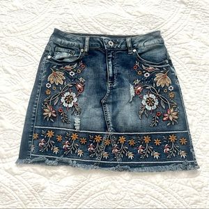 Embroidered Skirt